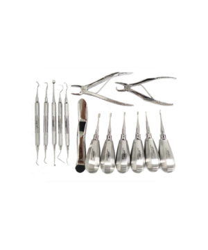 Kit de Alavancas e Instrumentos com Cabo Curto